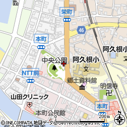 鹿児島県阿久根市琴平町68周辺の地図