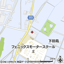 久留米運送株式会社　宮崎佐土原営業所周辺の地図