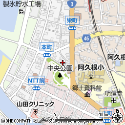 鹿児島県阿久根市琴平町79周辺の地図