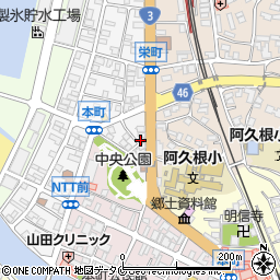 鹿児島県阿久根市琴平町66周辺の地図