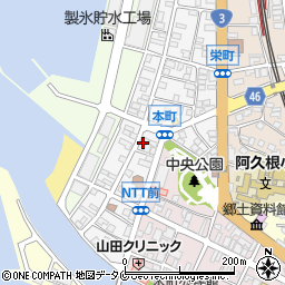 鹿児島県阿久根市浜町8周辺の地図
