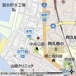 鹿児島県阿久根市琴平町75周辺の地図