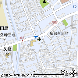 セブンイレブン佐土原久峰店周辺の地図
