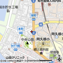 鹿児島県阿久根市琴平町64周辺の地図