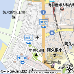 鹿児島県阿久根市琴平町60周辺の地図