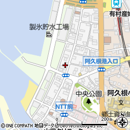 鹿児島県阿久根市琴平町122周辺の地図