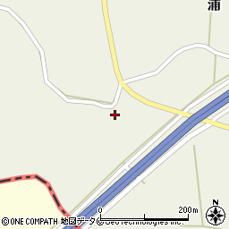 宮崎県えびの市浦524周辺の地図
