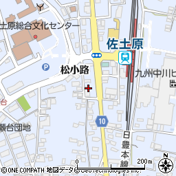 高鍋信用金庫佐土原支店周辺の地図