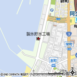 鹿児島県阿久根市晴海町2周辺の地図