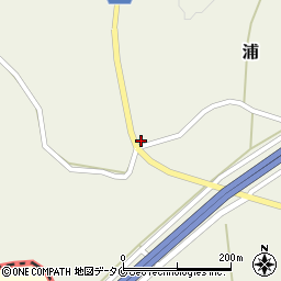 宮崎県えびの市浦521周辺の地図