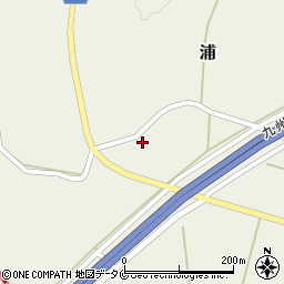 宮崎県えびの市浦538周辺の地図
