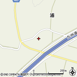 宮崎県えびの市浦542周辺の地図