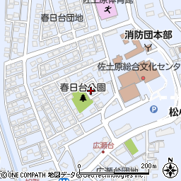 春田台街区公園周辺の地図