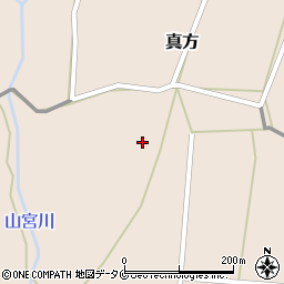 宮崎県小林市真方5551周辺の地図