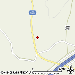 宮崎県えびの市浦519周辺の地図