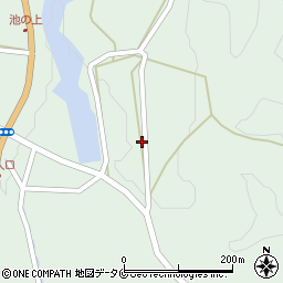 宮崎県小林市東方周辺の地図