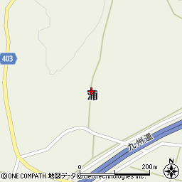 宮崎県えびの市浦500周辺の地図