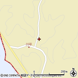 鹿児島県出水市野田町上名7542周辺の地図