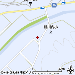 阿久根市鶴川内児童クラブ周辺の地図