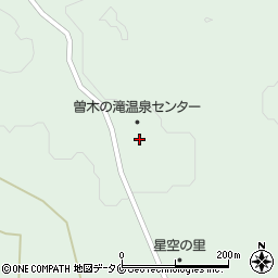 曽木の滝・温泉周辺の地図