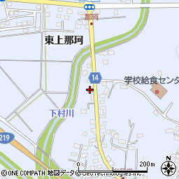 佐土原那珂郵便局周辺の地図