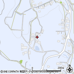 宮崎県えびの市西長江浦1761周辺の地図