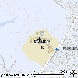 宮崎市立広瀬北小学校周辺の地図