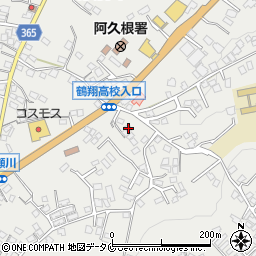 鹿児島県阿久根市赤瀬川1289周辺の地図