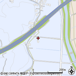 宮崎県えびの市西長江浦1590-2周辺の地図