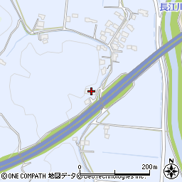 宮崎県えびの市西長江浦1560周辺の地図