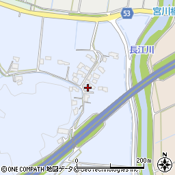 宮崎県えびの市西長江浦1549周辺の地図
