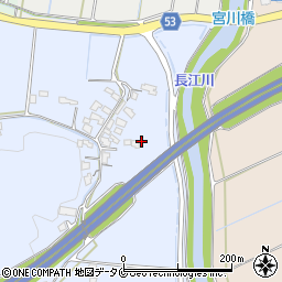 宮崎県えびの市西長江浦1541周辺の地図