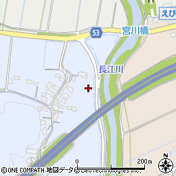 宮崎県えびの市西長江浦1522周辺の地図