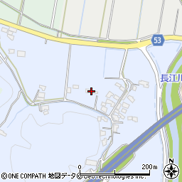 宮崎県えびの市西長江浦1453周辺の地図