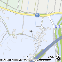 宮崎県えびの市西長江浦1453周辺の地図