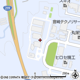 株式会社宮崎県ソフトウェアセンター周辺の地図