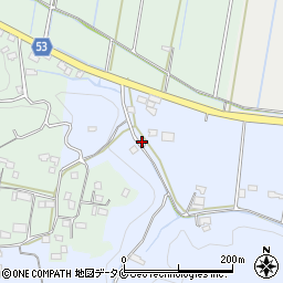 宮崎県えびの市西長江浦1407周辺の地図