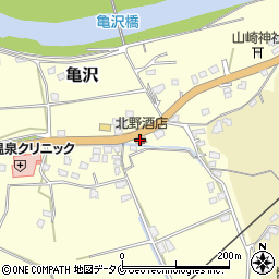 北野酒店周辺の地図