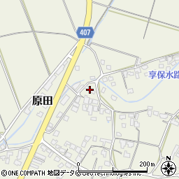 遠目塚製材所周辺の地図