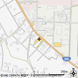 鹿児島トヨタ自動車　大口店周辺の地図