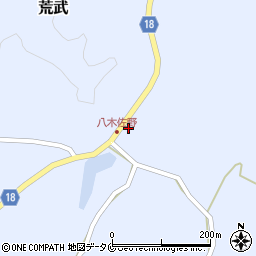 宮崎県西都市荒武1359周辺の地図