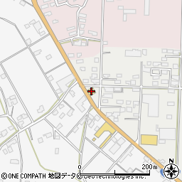 ジョイフル鹿児島大口店周辺の地図