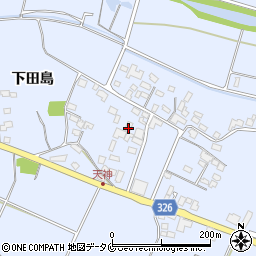 宮崎県宮崎市佐土原町下田島7908-2周辺の地図