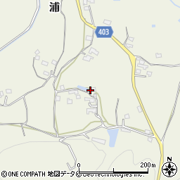 宮崎県えびの市浦1263周辺の地図