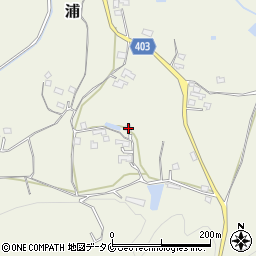 宮崎県えびの市浦1277周辺の地図