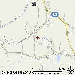 宮崎県えびの市浦1268周辺の地図
