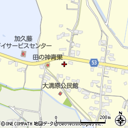 宮崎県えびの市永山384-2周辺の地図