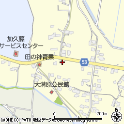 宮崎県えびの市永山384周辺の地図