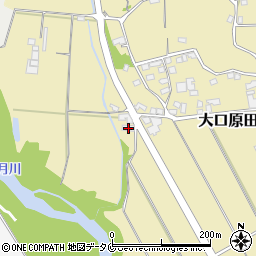 鹿児島県伊佐市大口原田2141周辺の地図