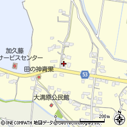 宮崎県えびの市永山446周辺の地図